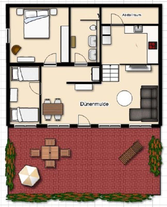 Landhaus Ostduene Ferienwohnung Duenenmulde Juist Exterior foto
